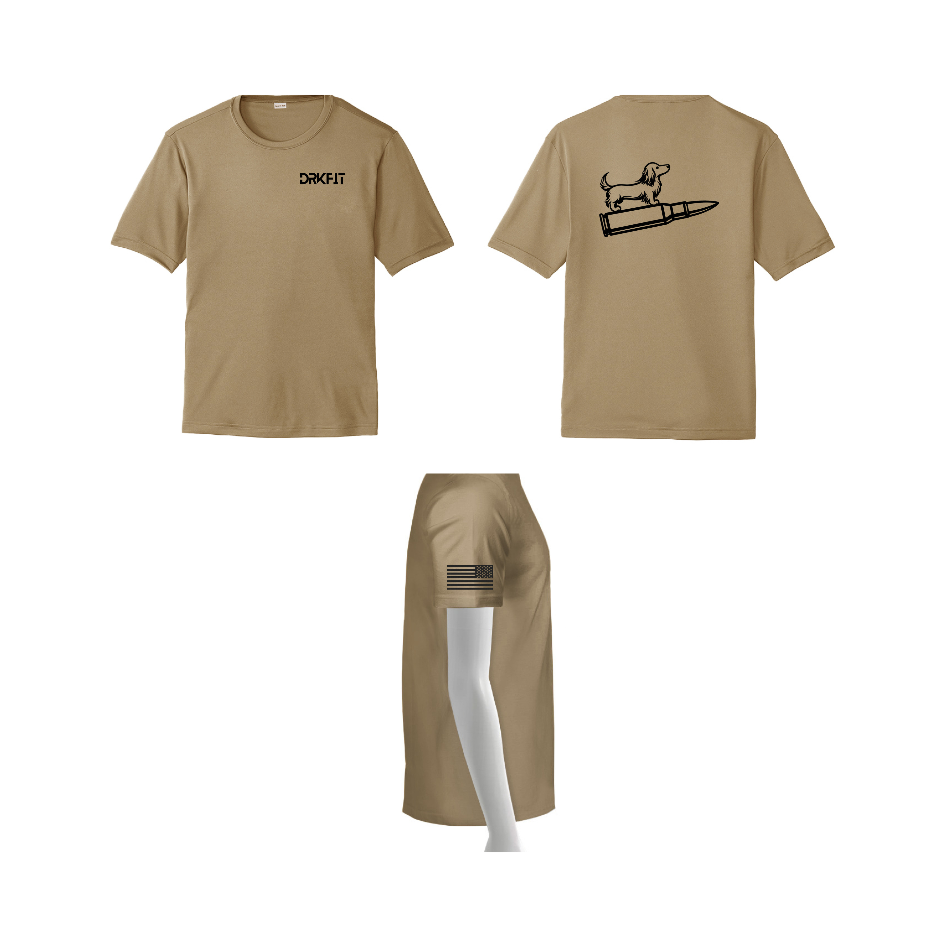 BULLET Tan T-Shirt