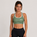 Amulet Green Sports Bra