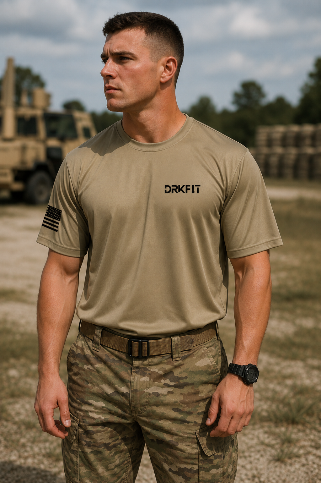 BULLET Tan T-Shirt