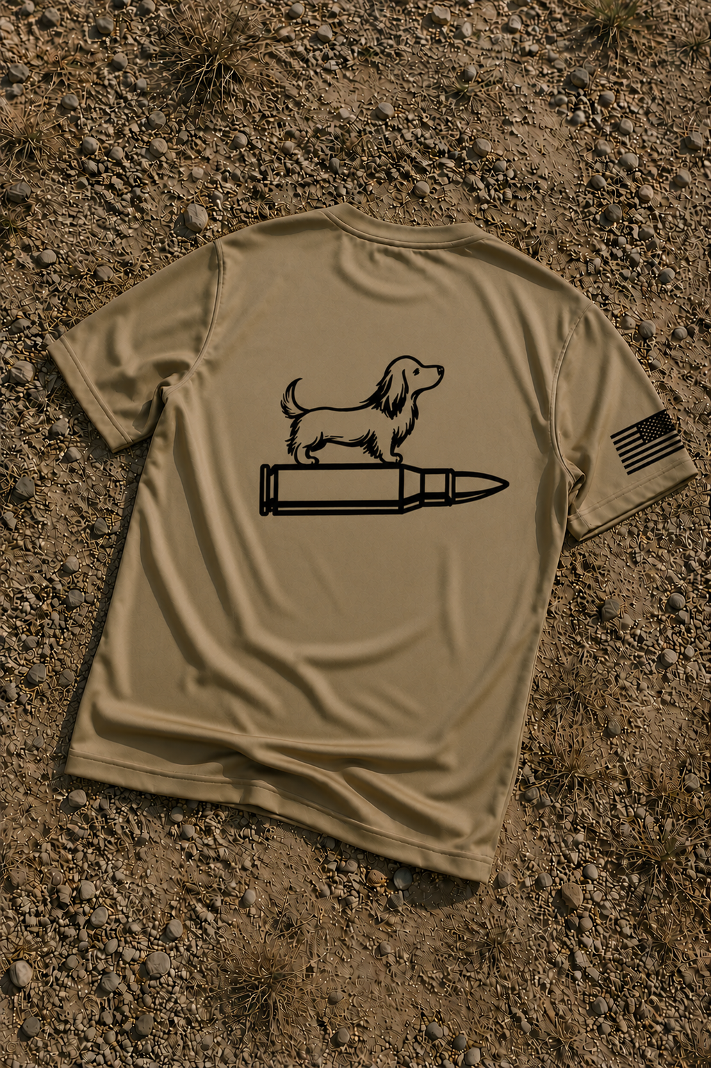 BULLET Tan T-Shirt