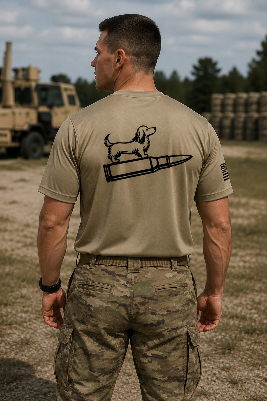BULLET Tan T-Shirt