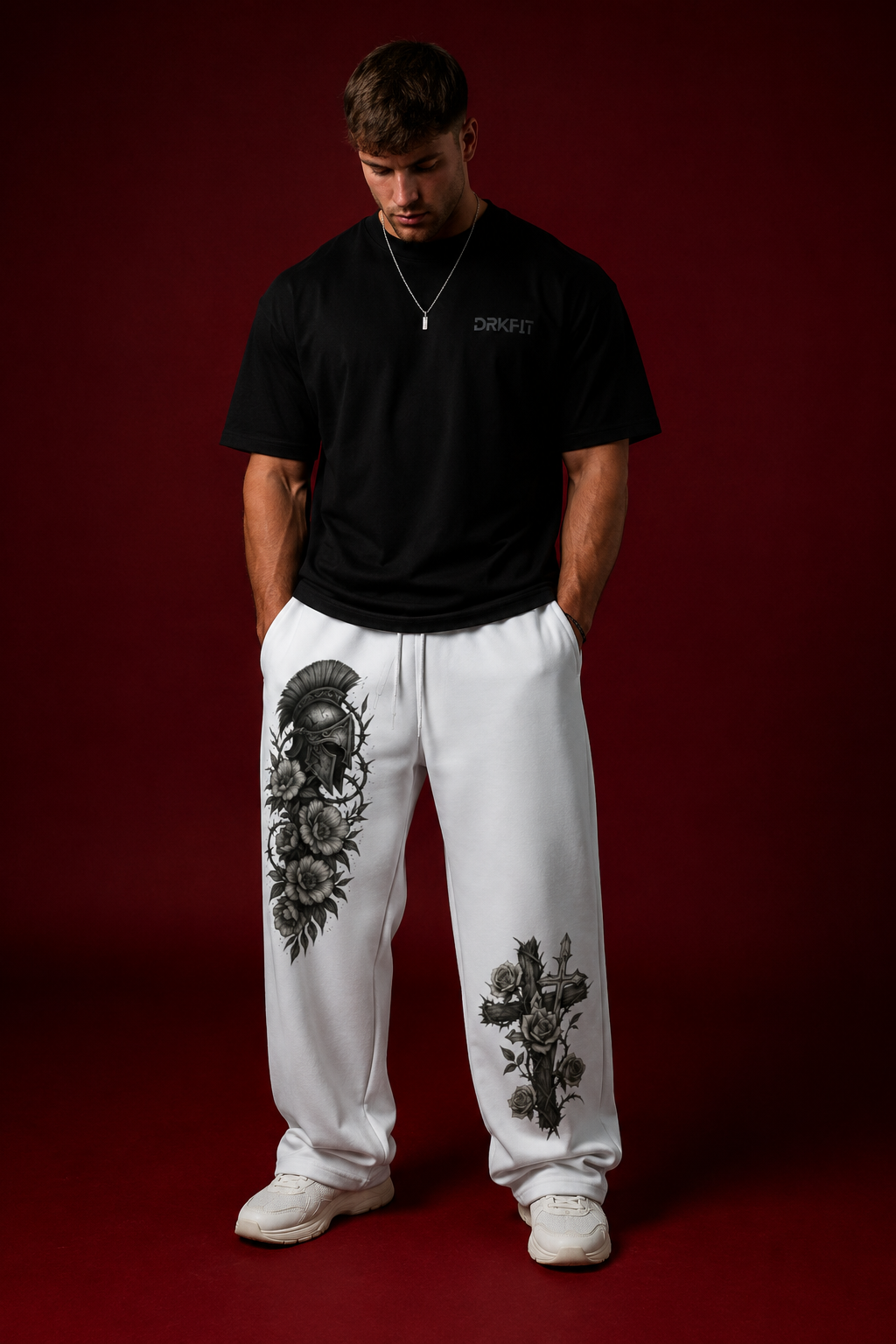 DRKFIT Wide-Leg Joggers