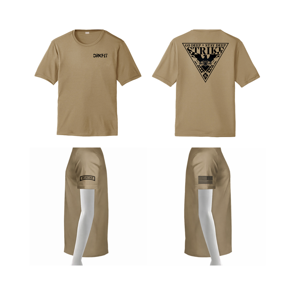 STRIKE MORTAR Tan T-Shirt