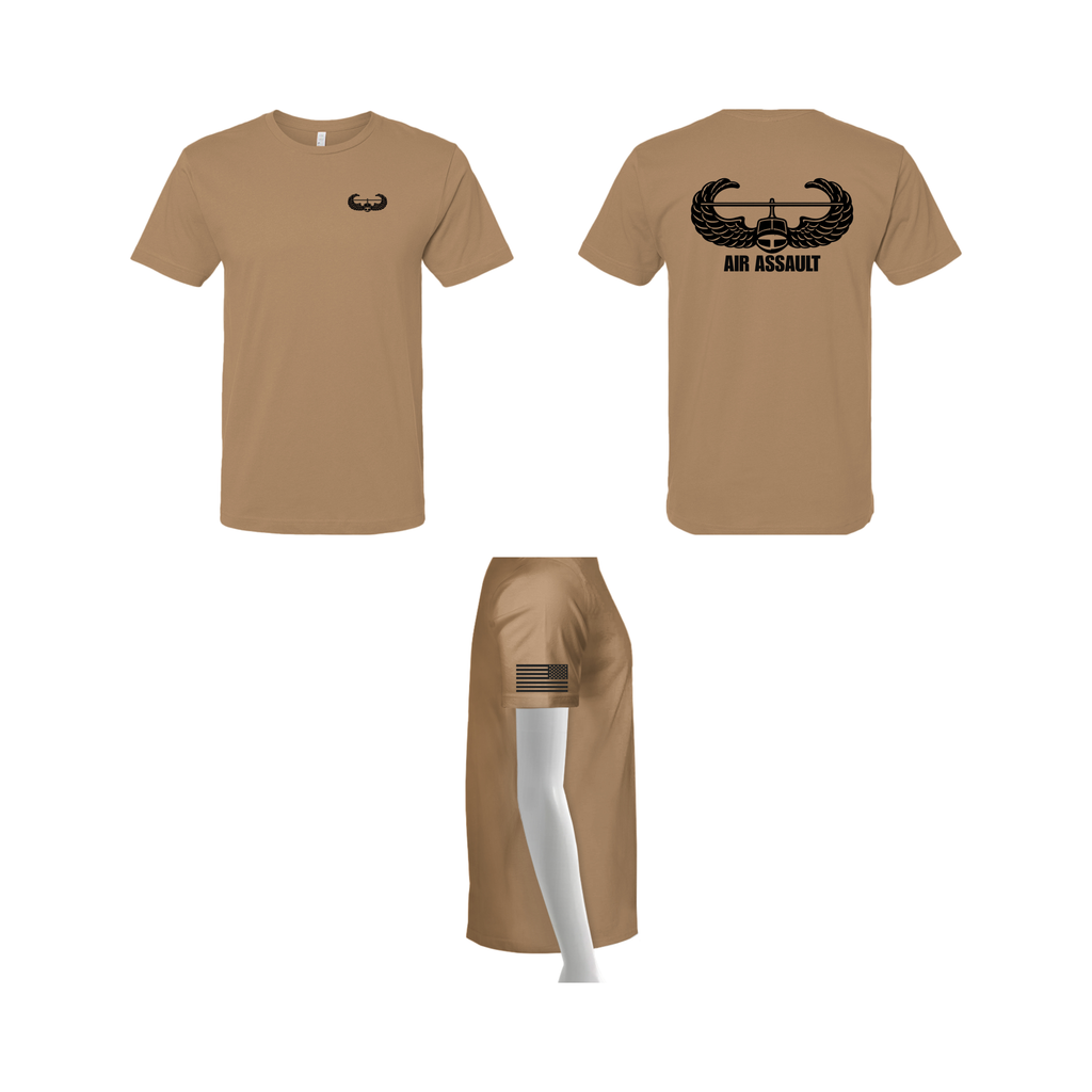 Air Assault Cotton Tan T-Shirt