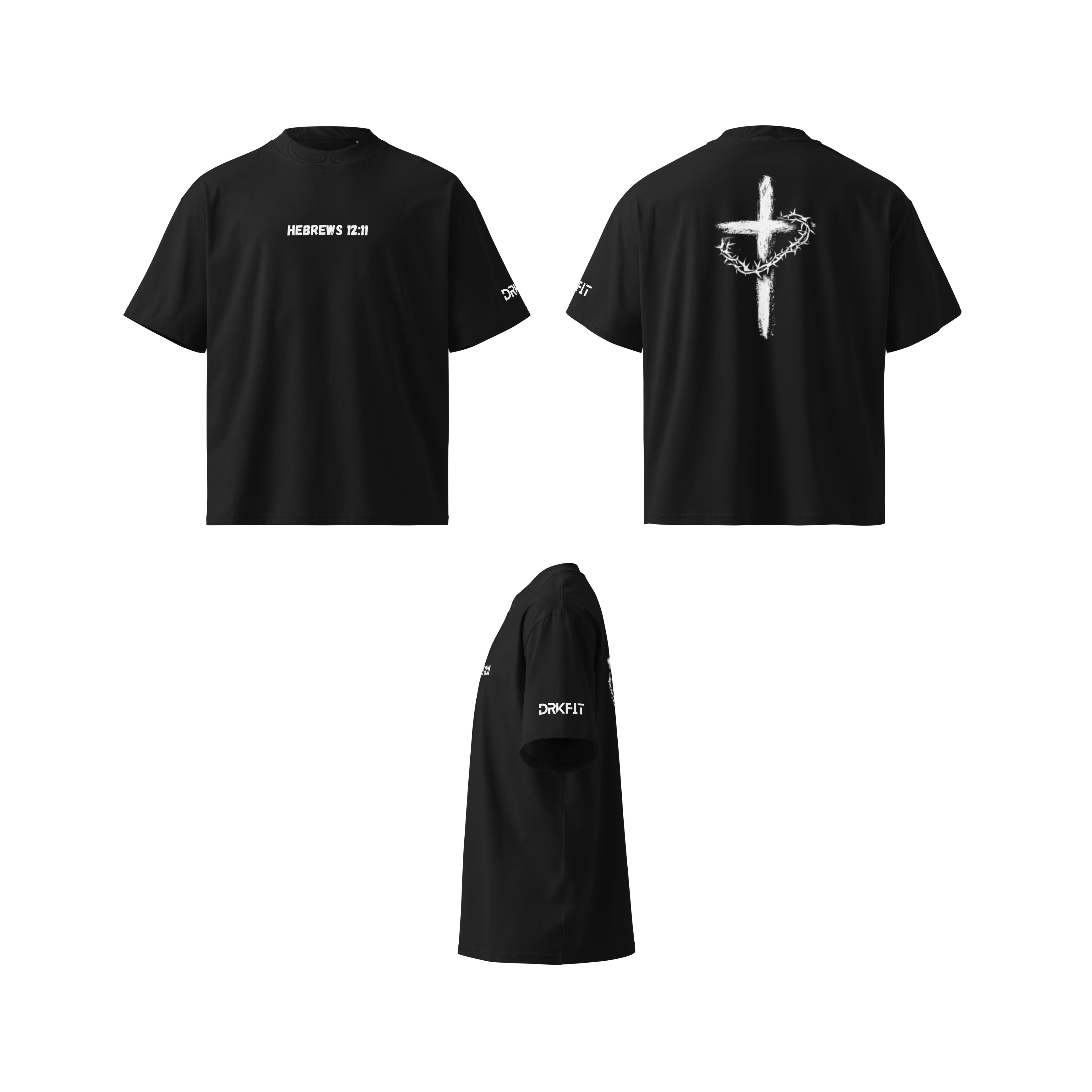 DRKFIT HEBREWS Oversized T-Shirt