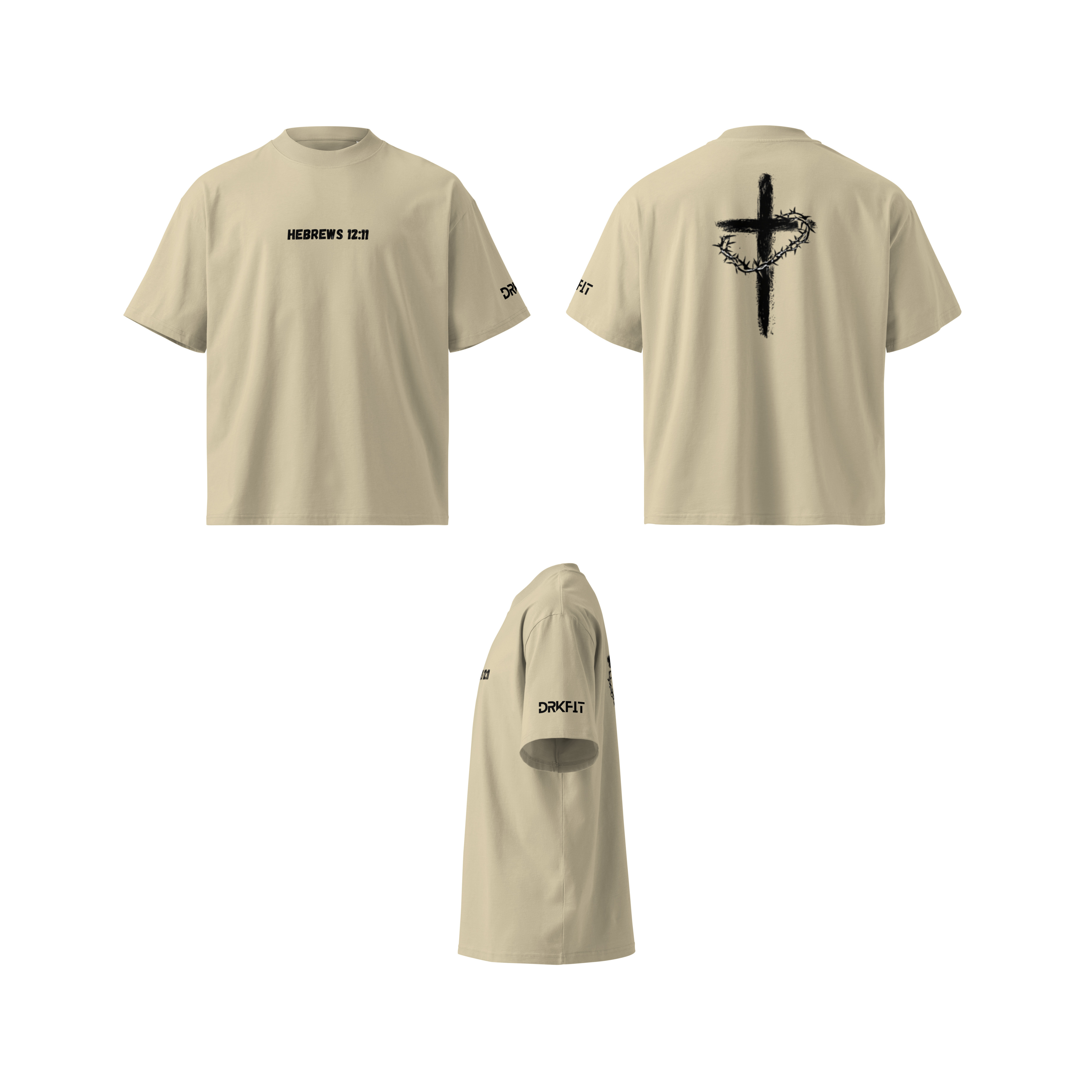 DRKFIT HEBREWS Oversized T-Shirt