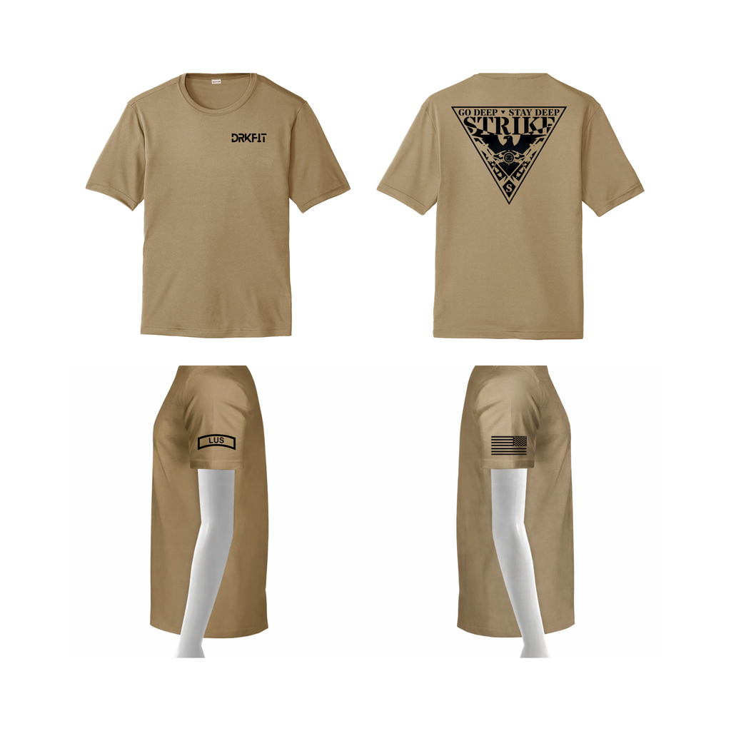 STRIKE LUS Tan T-Shirt