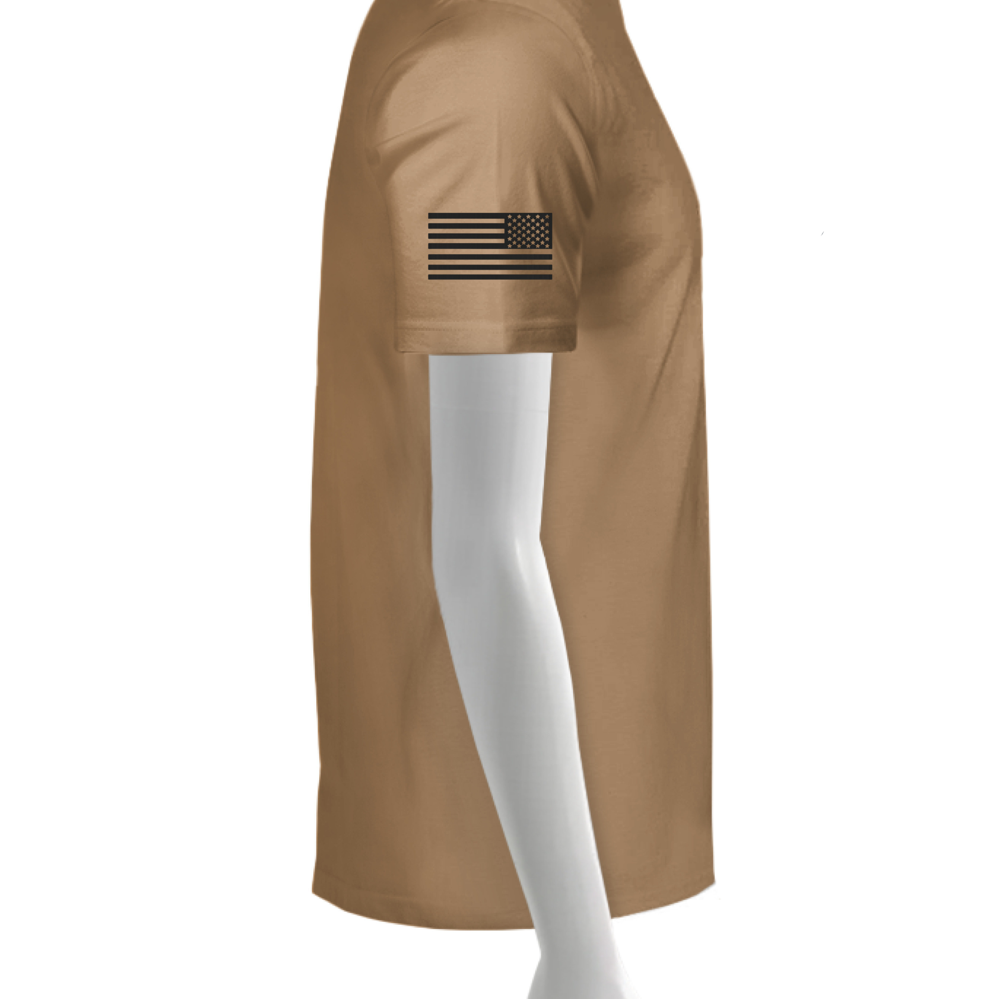 STRIKE MORTAR COTTON Tan T-Shirt