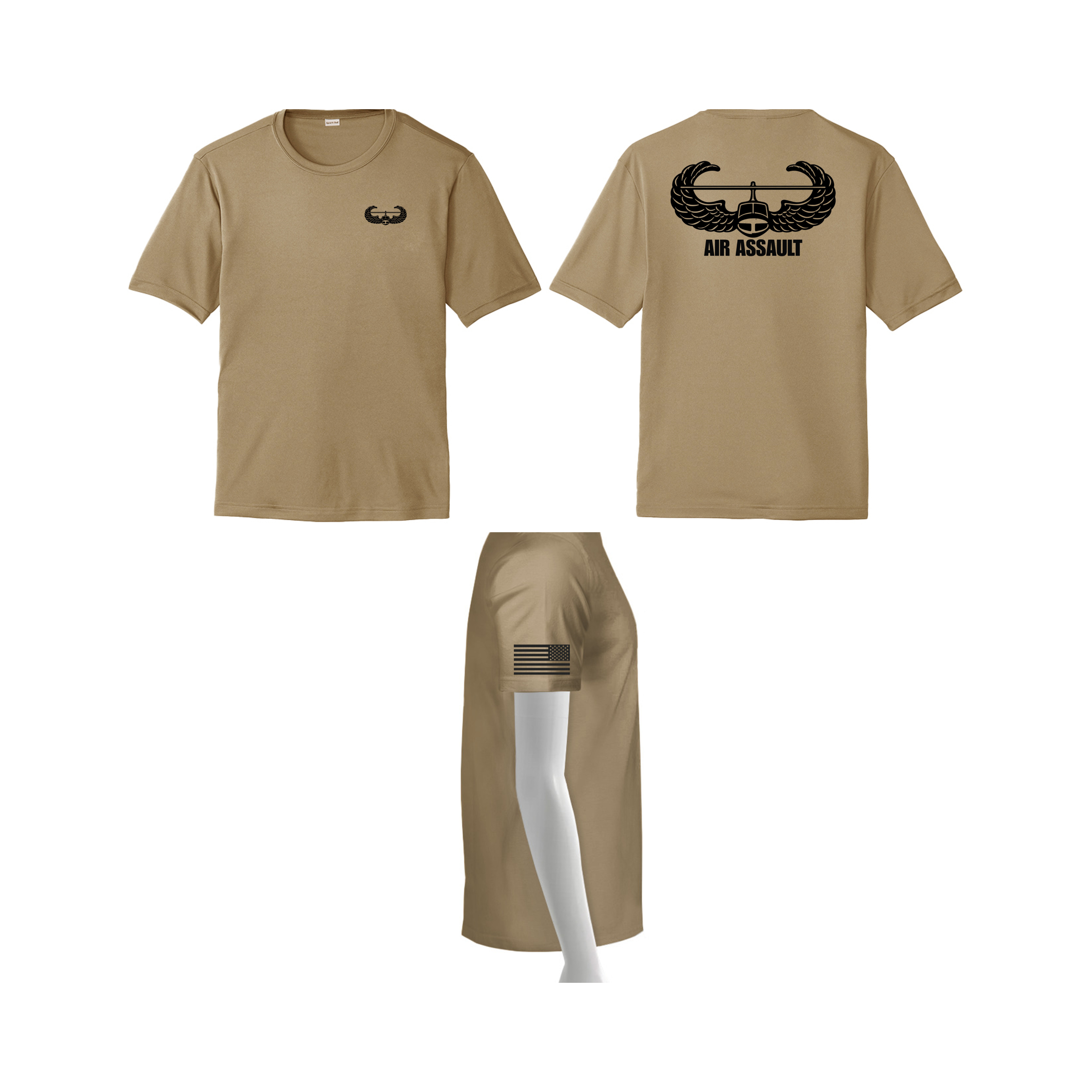 Air Assault Tan T-Shirt